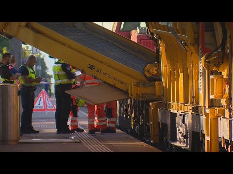 Henggart ZH: Personenzug kollidiert mit Bauzug