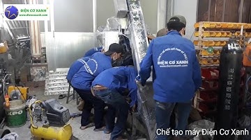 Điện Cơ Xanh chế tạo máy cấp muỗng tự động