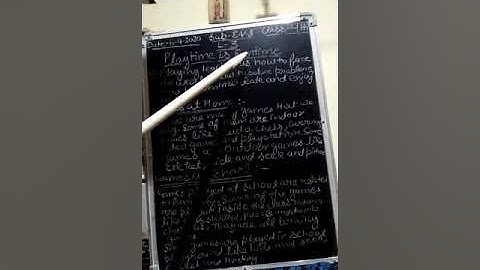 Class - 4th Sub- E.V.S Lesson- 3 Playtime is funtime by shagun Mam
