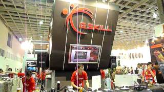 G.Skill Computex 2011  extreme OC show