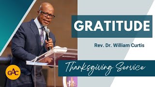 Allen Virtual Experience | Thanksgiving Service | Rev. Dr. William Curtis