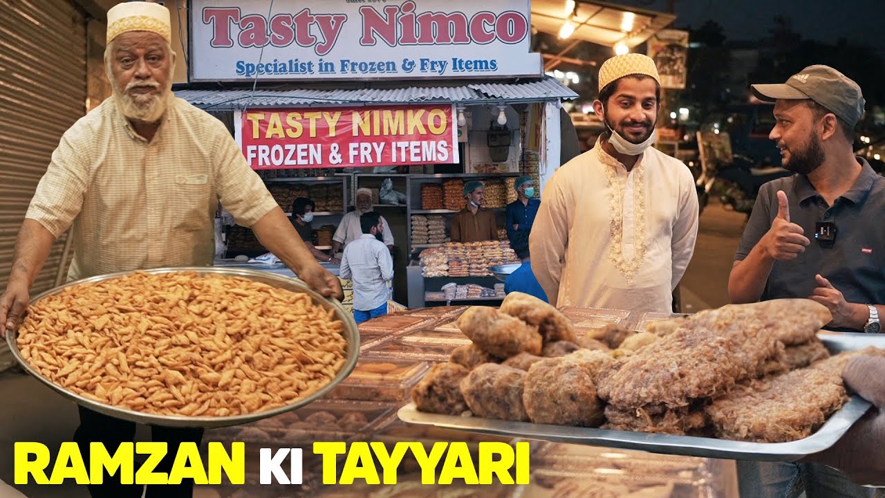 Ramzan ki Tayyari | Special Iftar Items at Tasty Nimco | Karachi Street Food | Street Food PK