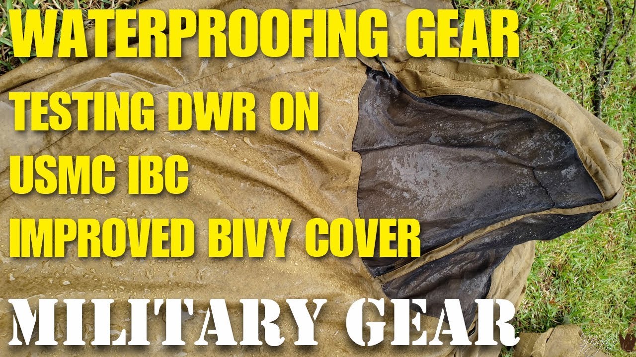 US Military USMC Improved Bivy Cover Sack GORETEX Waterproof Coyote Brown VGC 