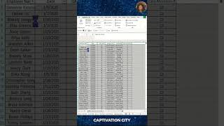 She didn't transpose 🤦🏽‍♀️ #shorts #captivationcity #excel #data #transpose
