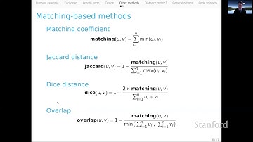 Vector Comparison | Stanford CS224U Natural Language Understanding | Spring 2021