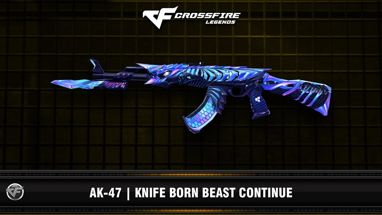CFM : AK-47 | Knife Born Beast Continue (VIP)
