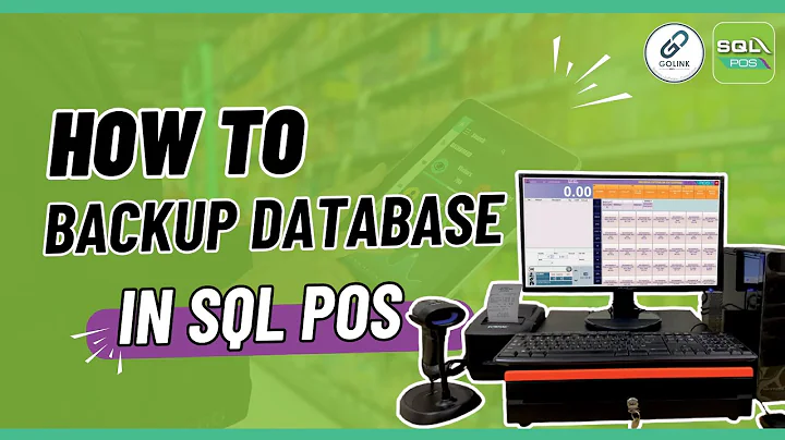 How to backup database in SQL Pos system