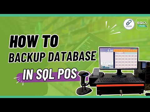 How to backup database in SQL Pos system