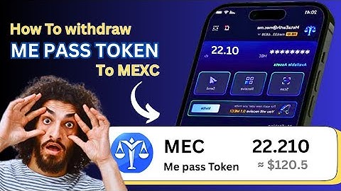 How to Withdraw MEC Tokens from Me Pass | Step-by-Step Guide (2025)