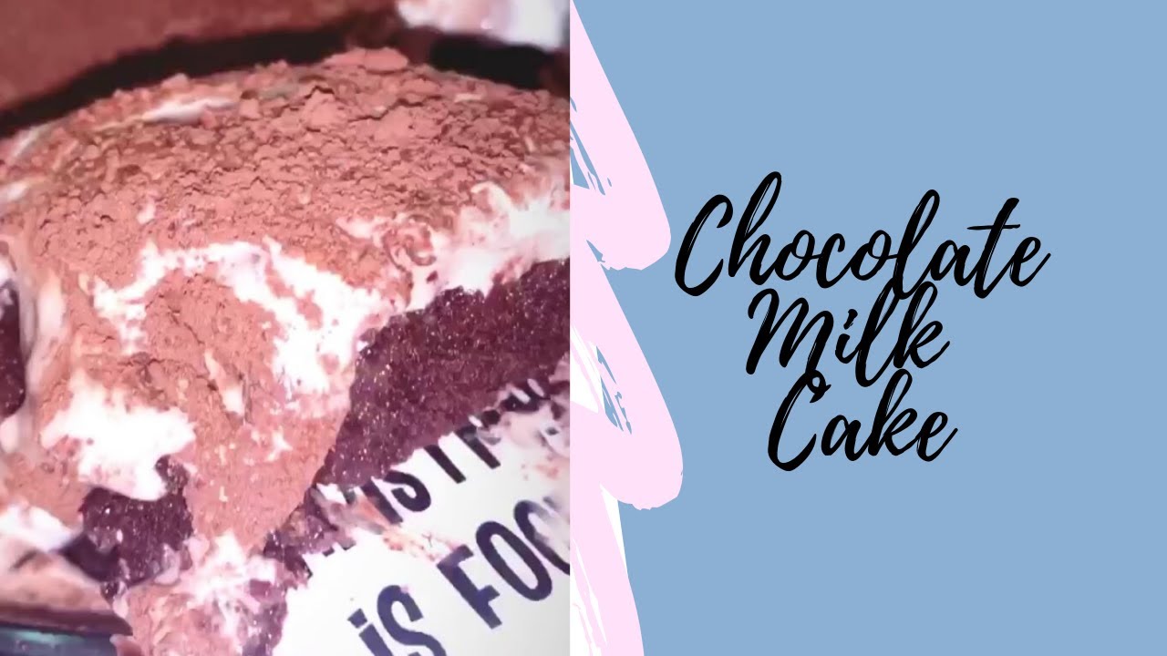 Easy Chocolate Milk Cake Recipe/No oven Required/Lockdown Recipes YouTube