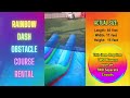 45-Foot Rainbow Dash Obstacle Course: A Challenge Like No Other