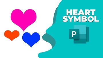 How to insert a heart symbol in Publisher
