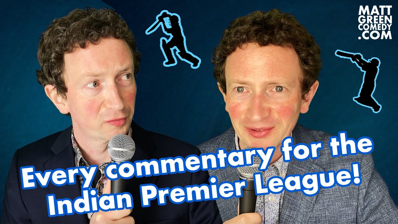 Every commentary for the Indian Premier League (IPL) (FUNNY PARODY)