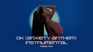 Mabel - OK (Anxiety Anthem) | Official Instrumental Resimi