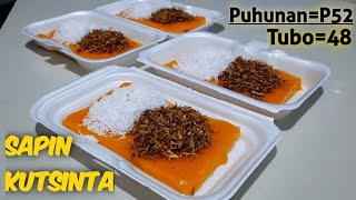 SAPIN-KUTSINTA with costing | under 100pesos puhunan