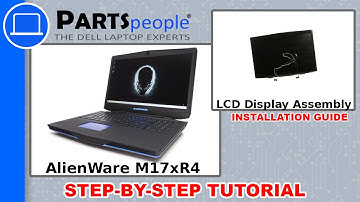 Dell AlienWare M17xR4 LCD Display Assembly Replacement Video Tutorial