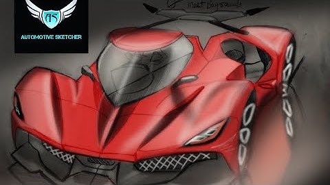 How to render cars in Autodesk sketchbook in a simple way (for beginners).By:-MEET BAGRAWALA