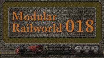 Factorio Modular Railworld #18 - Completing the Wall