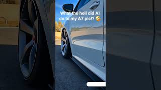 WTF!? 🤣 #audi #a7 #c7 #c8  #sportback #supercharged #a4 #s4 #rs4 #a5 #s5 #a6 #s6 #s7 #a8 #rs6 #rs7