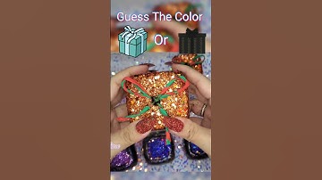 Guess The Color Challenge Clay Cracking ASMR No Talking #guessinggame