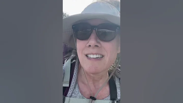 Walking into Burgos while walking the Camino de Sa...