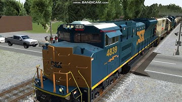 RUN8 V2 Busy Day at folkston part 3