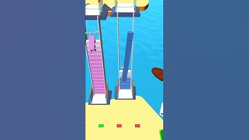 Bridge Race _ All Levels GamePlay (Android , Ios) #shortfeed #viral #androidgame #iosgame #short