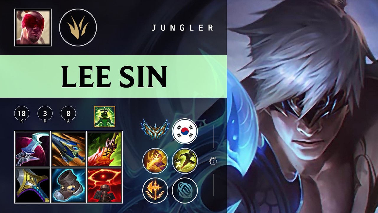 Lee Sin Jungle vs Jayce - KR Challenger Patch 26.04