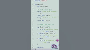 C programming / program / coding / relational operators / operator