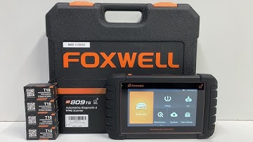 FOXWELL NT809TS OBD2 Scan Tool Bi-Directional & 30 Service Resets - Full Review
