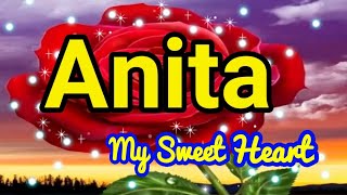 Anita name whatsapp status, Anita name status, Anita name love video, love shayari, A name status