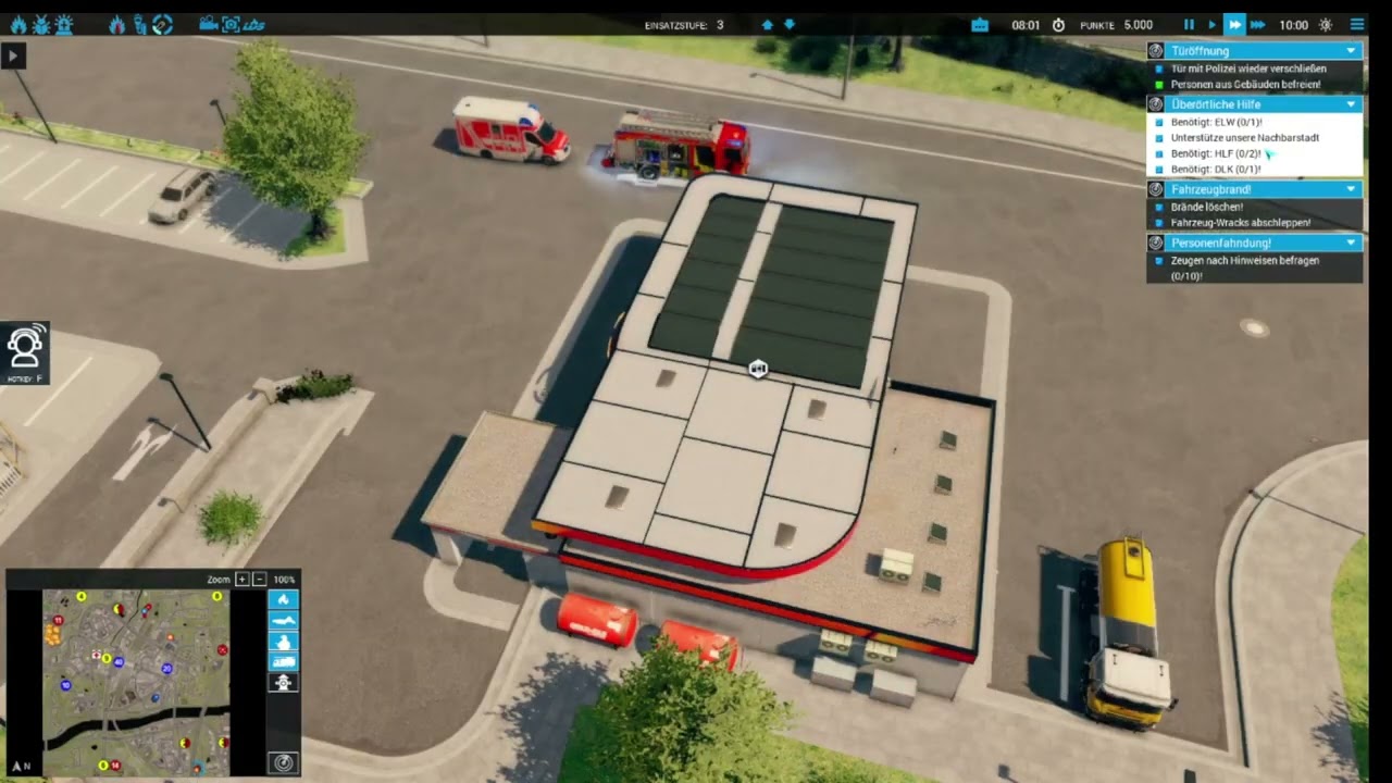 Emergency 20 Lüdenscheid Modifikation Gebäudebrand mit einsatz vom GW-ATEMSCHUTZ