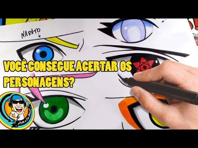 HOW TO DRAW ANIMAL EYES NARUTO - STEP BY STEP #NARUTO #ARTEECIABRASIL 