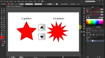 How to Change the Number of Points on a Star in Adobe Illustrator