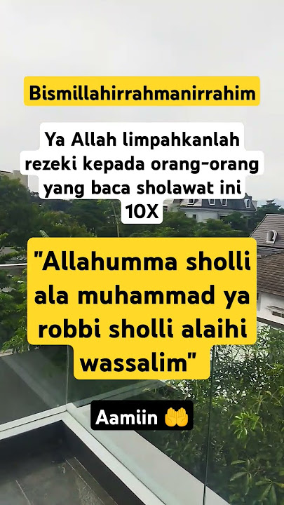 Ya Allah limpahkanlah rezeki kpd orang yg baca sholawat ini 10X #shorts #sholawat #eezeki