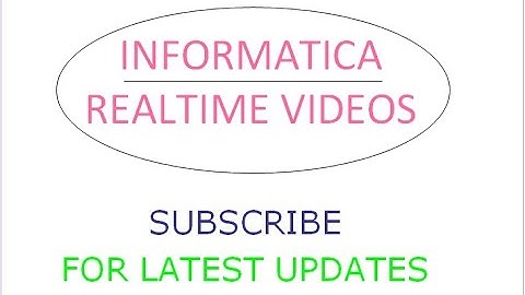 Informatica Filter and Router Transformations with Examples