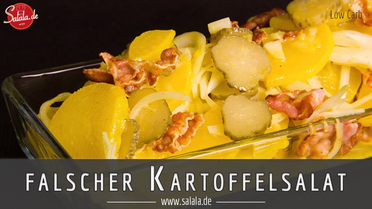 falscher Kartoffelsalat - Low Carb - Rettichsalat - Ideale Beilage zum Grillen - salala.de