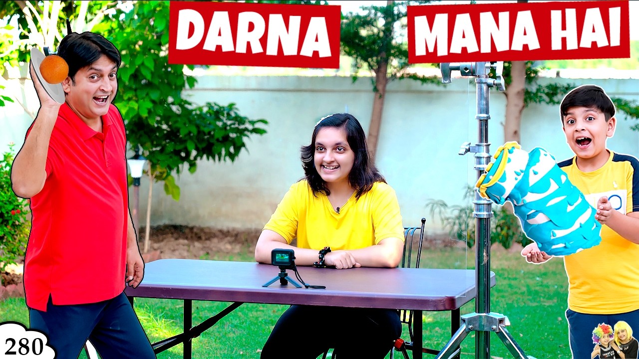 DARNA MANA HAI | Try Not To Flinch | Family Fun Challenge | Aayu and Pihu Show