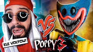 Nightmare Huggy Wuggy (Poppy Playtime 3) Vs. Mussa - Batalha com Games