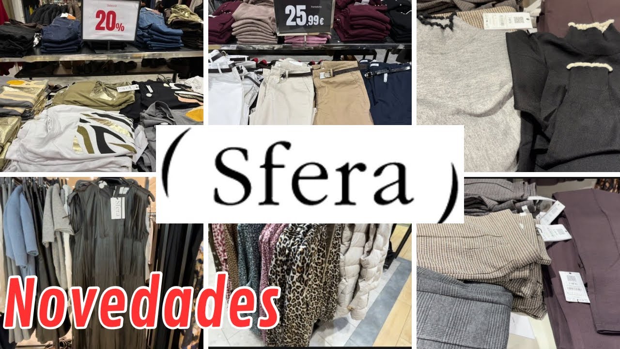 SFERA NOVEDADES DE LA TEMPORADA +Etiquetas rojas 👀 rebajas @elishometv