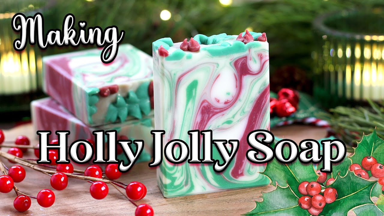 Делаем мыло «Холли Джолли»! | MO River Soap