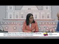Presidenta (E) Delcy Rodríguez encabeza reunión del Consejo de Ministros en el Palacio de Miraflores