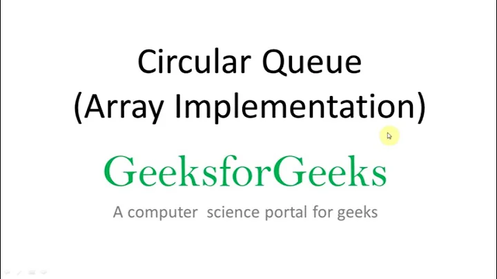 Circular Queue | Set 1 (Introduction and Array Implementation) | GeeksforGeeks