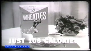 General Mills Wheaties Cereal Commercial Compilation   1960s