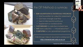 NatSCA2023 - The DP Method: A Novel Semi-Quantitative Method for Surveying Heritage Collections