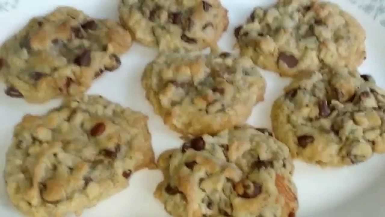 Almond Joy Cookies - YouTube