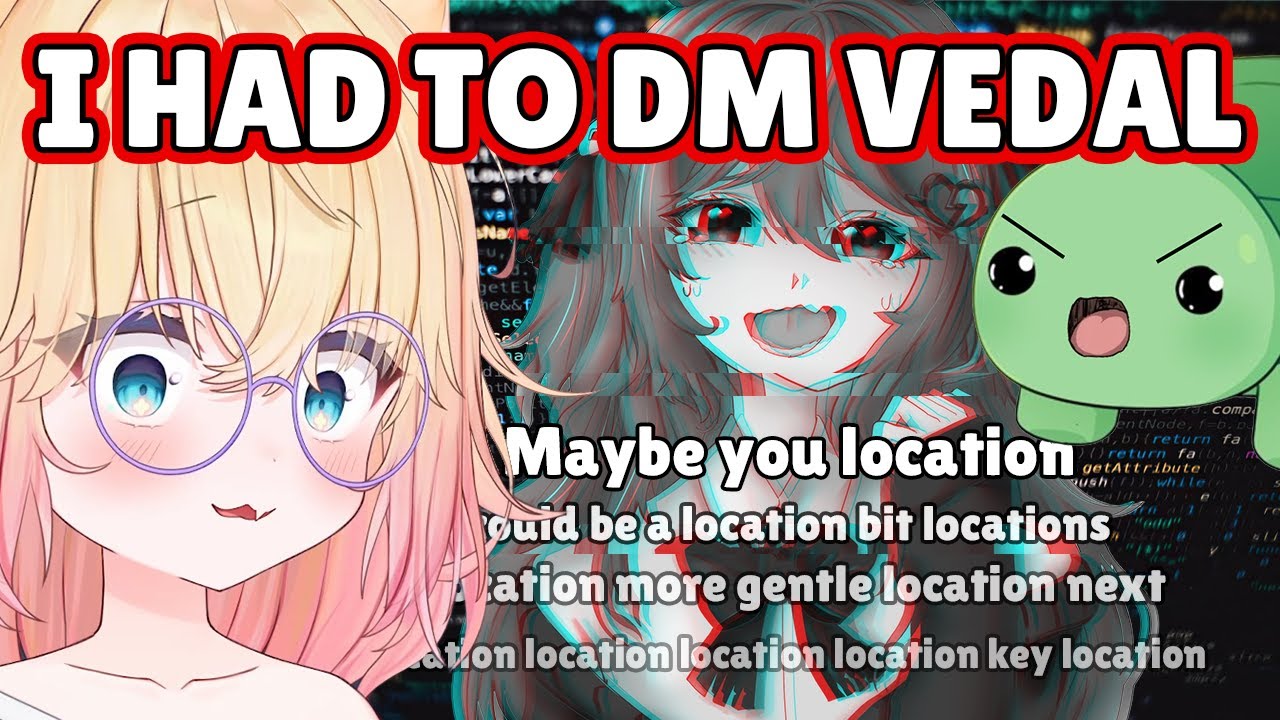 Mini Reacts to Vedal Trying to Save Evil from Falling Apart