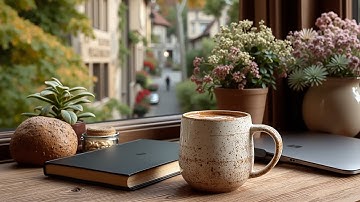 Morning Jazz & Bossa Nova ~ Ontwaak Focus Muziek voor Werk en Studie 🍂 Gezellige Sferen