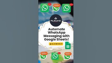 📢 Automate WhatsApp Messaging with Google Sheets!