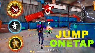 Free Fire ❤‍🔥Jump Headshot Video New Jump OneTap Headshot 😏❤‍🔥God leval